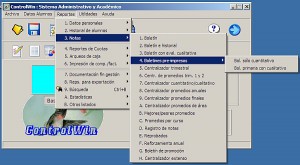 Reportes de notas